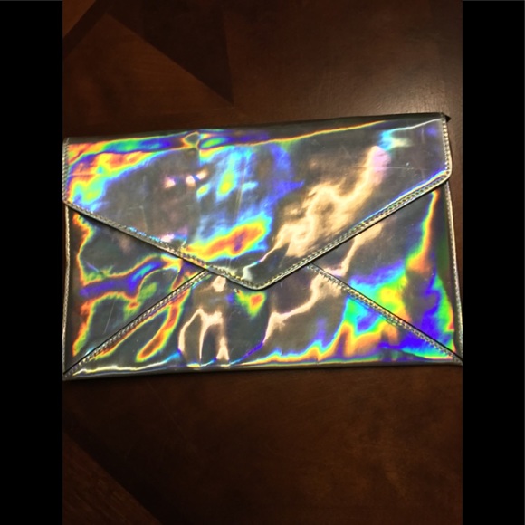 Forever 21 Handbags - Silver clutch